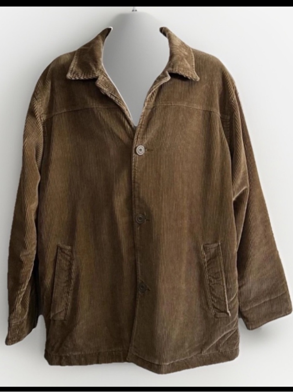 VINTAGE Y2K GAP Oversized Corduroy Heavy Jacket